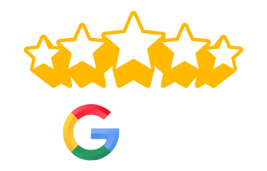 5.0 star Google rating